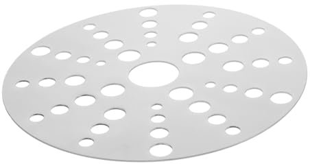 PRETYZOOM 18cm Plaque Diffuseur De Chaleur En Acier Inoxydable 18Cm Pour Casseroles Et Sauteuses Accessoire De Cuisine Pratique