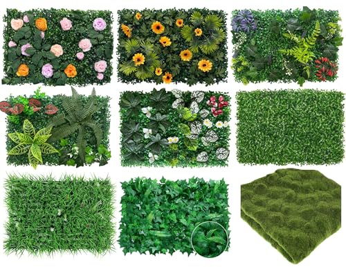 Mur végétal Artificiel Ultra-réaliste – Décoration Naturelle pour intérieur et extérieur