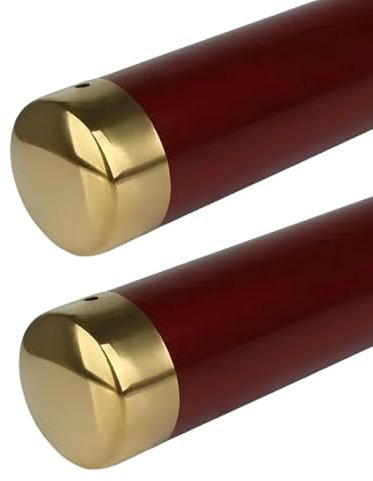 2pcs Stainless Steel Handrail End Caps Round Gold Hand Railing End Plugs for Handrall Fixing,45MM