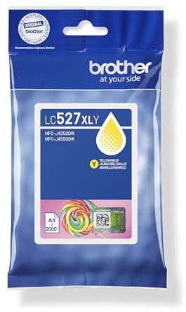 Brother Tintenpatrone LC527XLY, gelb