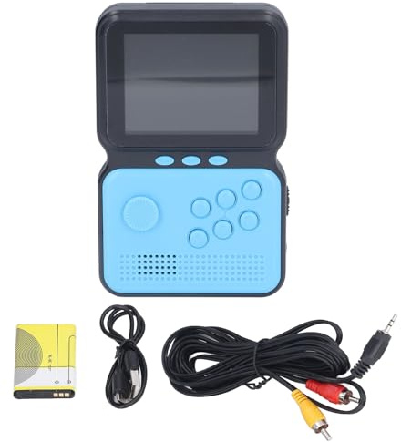 M3 16 Bit Handheld Game Console Classic Retro Video Games Player Portable Gaming Device with 3.5in Screen for Kids and Adults Over 6 Years Old Electronic Components Plastic 12 x 8