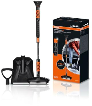 OSRAM SNOWbrush 010, 4-i-1, spade, isskrapa, fönsterputsare