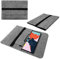NAUCI Schutzhülle kompatibel für Apple iPad Pro 12.9 2018 Sleeve Tasche Schutz Hülle Filz Tablet Case, Farbe:Grau
