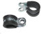 Lumonic 10x 13mm Rohrschellen mit Gummieinlage I Kabelschellen zum Schrauben I Schlauchschelle 13mm, Rohrschellen, Befestigungsschelle 13mm, Rohrhalterung