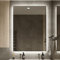 baanio - Espejo de Baño con Luz LED 80x100 ESTEL Vertical, Retroiluminado, Luz Fría, Resistente a Humedad, Fabricado en España, Plata Sin Cobre, 80 x 100 cm, Vidrio Espejo