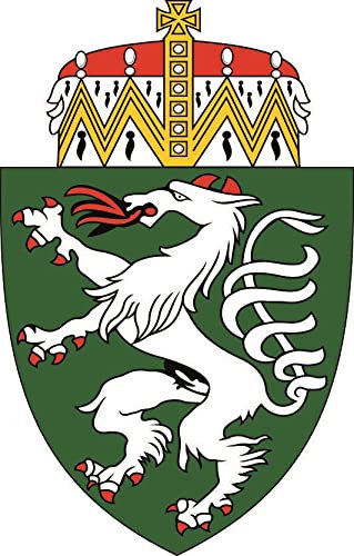 U24 Aufkleber Steiermark Wappen 18 x 28 cm Autoaufkleber Sticker Konturschnitt