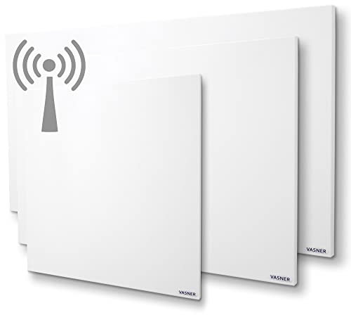 VASNER Citara M RX Funk Infrarotheizung – Infrarot Heizpaneel weiß 300-1100 Watt, Elektroheizung mit integriertem Funksystem, 5 J. Garantie, deutscher Hersteller (450 Watt)