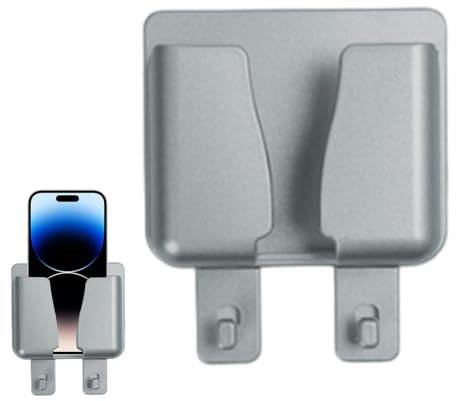 Remote Control Holder, Bedside Remote Control Holder, Phone Stand, Remote Control Organiser Container, TV Controller Holder, Mobile Phone Holder No Drilling, Storage Organiser for Storage