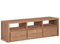 YITHOPI TV-Schrank Massivholz Teak mit natürlichem Finish 120×30×40 cm Büro-TV-Ständer TV-Schrank für das Schlafzimmer Wohnzimmer TV-Ständer für Büro, Wohnzimmer, Schlafzimmer