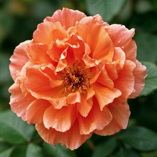 Kletterrose Orange – Pflanze – Warmfarbige Blüten, schnell wachsender Kletterer für Zäune & Lauben – 2 Pflanzen – keine Samen, keine Zwiebeln und nicht künstlich