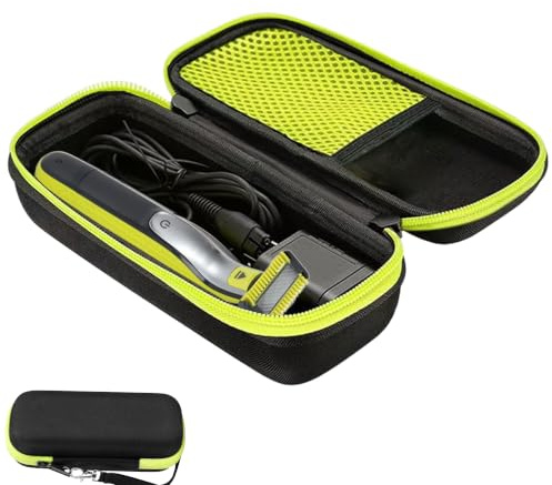 Für Philips One Blade Etui 1 Pcs Wasserdichtes Rasierer-Etui Langlebig Hartschalen-Reiseetui Stoßfeste Rasierer-Tragetasche Für Oneblade Qp2734 Qp6551 Qp2824 Qp6651 & Braun Serie 3/5/7/9