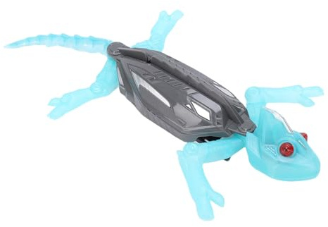 Bewinner Wandkletter-Gecko-RC-Auto, Ferngesteuertes Wandkletter-RC-Auto, Realistisches Krabbeltier, Wiederaufladbarer Gecko-Bot für Kinder Im Innenbereich, Vertikale Oberfläche, (Blue)