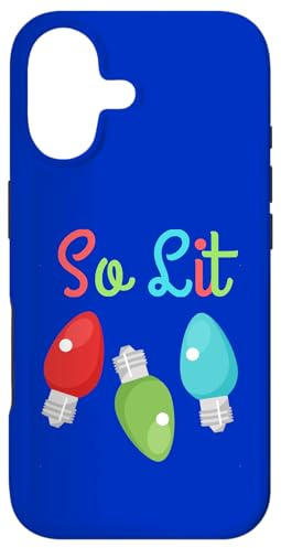 Hülle für iPhone 17 Weihnachtsfeiertag mit so beleuchteten Lichtern