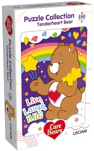 Lisciani - Care Bears - Tenderheart Bear Puzzle 250 Teile - Puzzle für Kinder und Erwachsene ab 7 Jahren - Format 50 x 35 cm - Kreative Aktivität und Beobachtung
