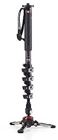 Manfrotto Xpro 5 sezione monopiede video in fibra di carbonio, nero (MVMXPROC5US)