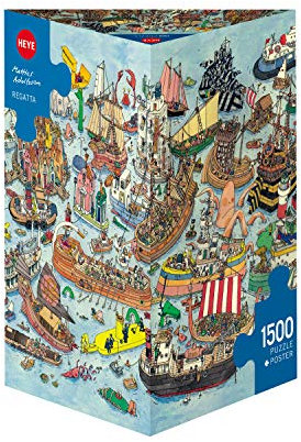 HEYE 3329891 Puzzle, Mehrfarbig