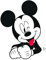 Disney Wandbild von Komar | Mickey Mouse Funny | Kinderzimmer, Babyzimmer, Dekoration, Kunstdruck | Größe 50x70cm (Breite x Höhe) | ohne Rahmen | WB036-50x70