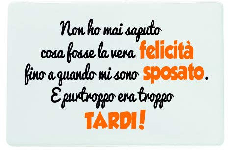 dor Mattonella Ceramica 15cm x 10cm con Frase