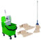 Bayersan Floor Cleaning Kit For Household & Commercial Use | 25l Bucket | Complete Mop | Mop Heads | Mopping Sets (Dark Green)