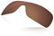 LenzReborn Verres polarisés de rechange pour lunettes de soleil Oakley Batwolf OO9101, Marron rouille – Polarisé, Taille unique