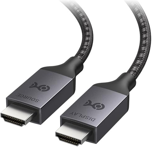 Cable Matters [Ultra High Speed HDMI Certified] Active 8K @60Hz Fiber Optic HDMI Cable 15m - Supporting 8K@60Hz 4K@120Hz HDR - Compatible with Xbox Series X, PS5, Apple TV, PC