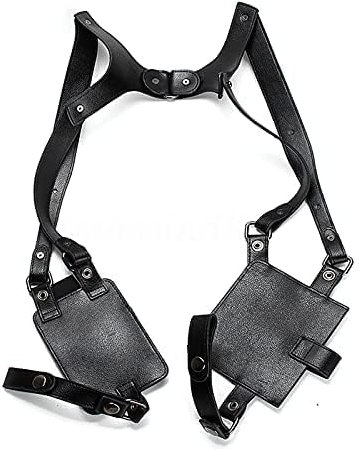wiipara Versteckte Unterarm Schultertasche, Anti-Diebstahl Schulterholster Geldgürtel Holster Tasche, Brieftasche Portemonnaie mit Unterarmholster Geheimtasche für Sicherheit beim Reisen Sport Arbeit