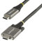StarTech.com 3ft (1m) Side Screw Locking USB C Cable 10Gbps - USB 3.2 Gen 2 Type-C Cable - 100W (5A) Power Delivery Charging, DP Alt Mode - Dual Screw Lock - USB-C Cord Charge/Sync (USB31CCSLKV1M)