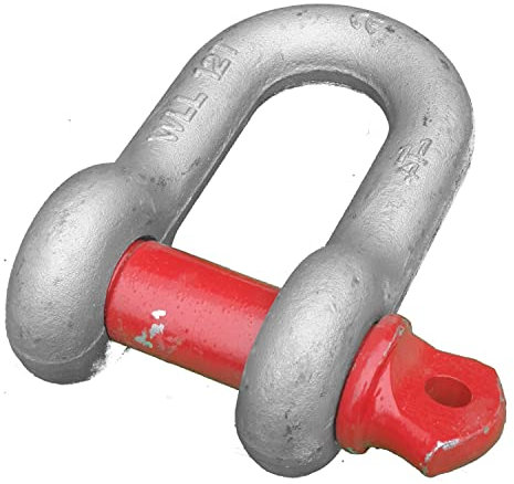 FORANKRA Schäkel DW gerade Stahl hochfest 6,5t mit Augbolzen (1 Stück)