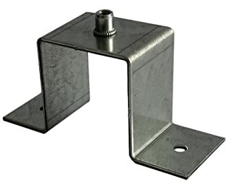 Morsetto a morsetto per tubo quadrato, quadrato da 20 x 20 fino a 60 x 60 mm, zincato (40 x 40 mm)