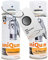 uniQum Spraydose Autolack + Klarlack für BMW MINERALGRAU B39 Autolack Reparatur 2x 400 ml