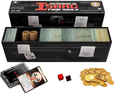 Maestro Media: The Binding of Isaac: Four Souls (2nd Edition) – Strategie-Kartenspiel, offiziell lizenziert, ab 13 Jahren, 1–4 Spieler, 30 Minuten