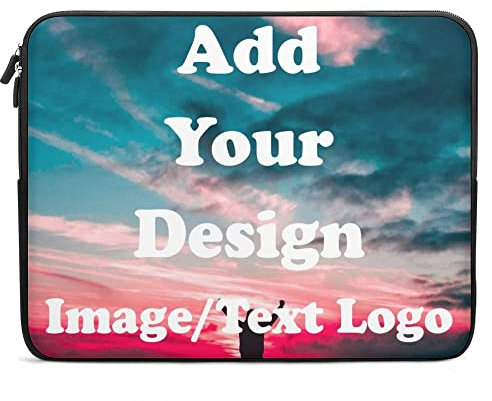 Custodia Per Laptop Personalizzata Borsa Protettiva Per Notebook Con Foto Personalizzata - Custodia Per Il Trasporto Da 10-17 Pollici Custodia Per Tablet Con Il Testo Del Logo Della Tua Immagine,Compa