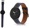 MiRowy Bracelet de Montre en Cuir pour Google Pixel Watch 2(2023)/Google Pixel Watch (2022) Bracelet, Hommes Dames Bracelet de Remplacement Cuir Bracelet pour Google Pixel Watch 2/1 - Bleu