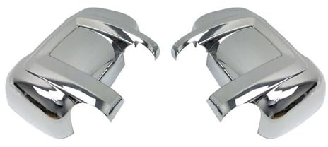 Spiegelkappen Spiegelabdeckung für Fiat Ducato 2006-2025 Chrom ABS Silber 2tlg