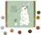 Blossombs Samenbomben Ostern Geschenkbox - Frohe Ostern, Osterhase - 1 Stück mit 9 Blumenbomben Geschenk für Sie und Ihn Blumensamen Saatbomben