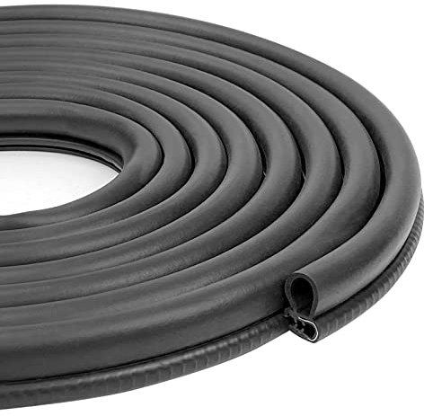 Auto Türdichtung 10 m Dichtungsprofil Türdichtungen Auto Gummidichtung Kofferraumdichtung Wetterschutz für Autos, Boote, Wohnmobile, LKWs und Heimanwendungen