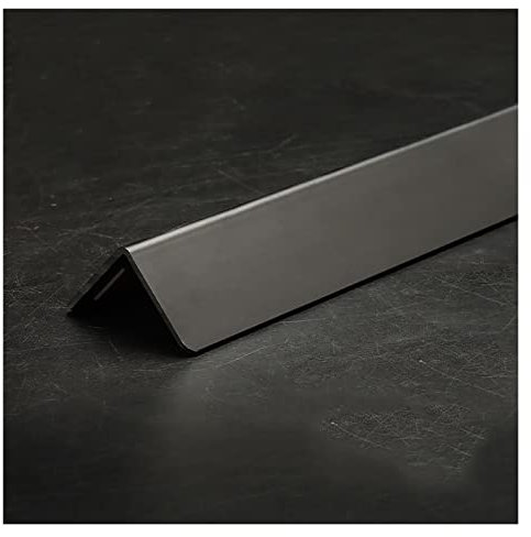 eckschutzprofil eckschutzkanten Schwarz Wandeckenschutz Zum Schutz Von Wänden Selbstklebend, Hochleistungs-Eckschutz Aus PVC Wandecke Mit 89-Grad-Winkel Für Metall-/Holz-/Fliesenwände/Tapeten ( Color