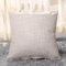 2er Set Kissen mit Füllung (40x40cm creme) Modell Paul Leinenoptik versteckter Reisverschluss, als Sofakissen, Couchkissen Dekokissen Zierkissen, Premium Füllkissen inklusive, Doppelpack