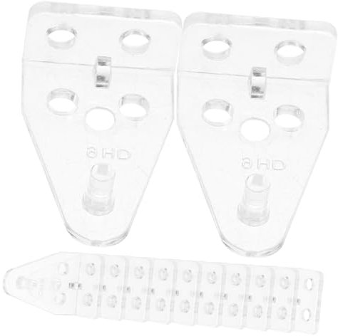 Zerodeko 40stücke Blind Connector Hooks Stabile Jalousie-Haken Für Einfache Montage Und Reparatur Praktische Fensterdeko Für Jalousien Und Vorhänge