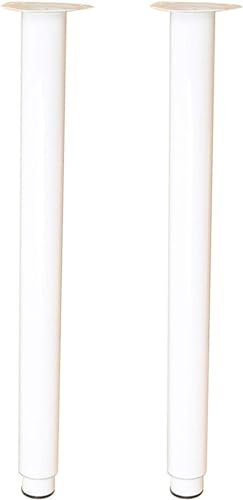 Pieds de meubles réglables et lourds, pieds de table rétractables, pieds d'armoire, avec vis de montage (blanc 51)