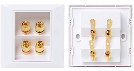 AGONEIR Wall Socket O Video Panel Speaker Junction Box Power Outlet Usb Socket