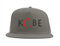 Lauthings Kobe Japan City Rising Sun Snapback Cap Fullcap Bestickte Mütze Grau, grau, Einheitsgröße