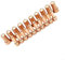 Eawfgtuw Accessori per taglio al plasma, confezione da 20 elettrodi KP2844-1 KP2844-4 ugelli, punte in rame afnio da 1,0 mm, compatibili con torcia Tomahawk 1000 LC65, corrente 50 A, prestazioni