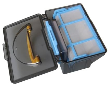 Boîte à poussière Compatible avec Ilife, pièces d'aspirateur Robot V5s V3 V5 Compatible avec Ilife V5s Pro avec filtre Hepa x1