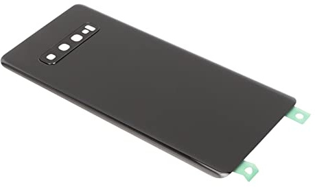 Denash Ersatzglas Zurück -Deckungsgehäuse für S10+Plus G975 Batterie Rückzugsabdeckung Einfach Installation für DIY -Enthusiasten (Black)