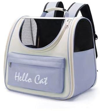 Flaroey Cat Bag Large-Capacity Pet Supplies, Cat Out Portable Space Bag, Sun-Proof Breathable Pet Bag