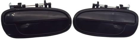 Generisch 2 Pcs Schwarz Außerhalb Außentür Griff Für Hyundai Matrix Lavita 1,5,6,8 2001-2010(Rear Left Right 2pcs)