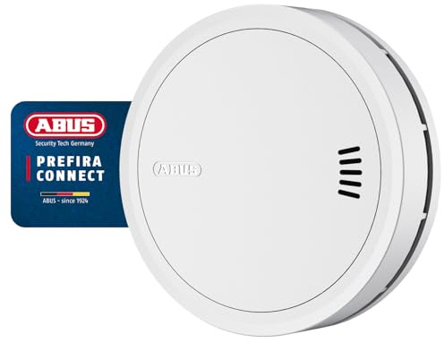 ABUS Rilevatore di Fumo Prefira Connect - Radio, Q-Label, Batteria 10 Anni
