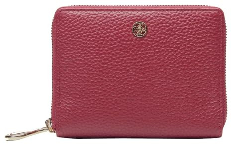 Esquire Geldbörse Alexandria Wallet Red dunkelrot