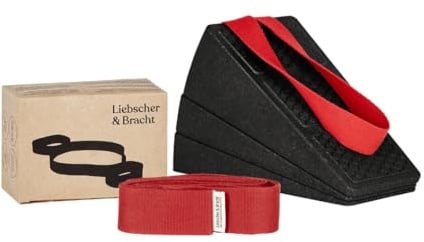 Liebscher & Bracht Dehnungs-Bundle: Übungsschlaufe für Engpassdehnung & Knieretter mit Trittschlaufe – Wadendehner für Fuß, Bein & Waden, Made in Germany